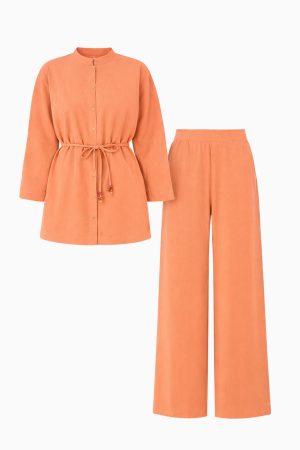 100% COTTON SHIRT PANTS SET
