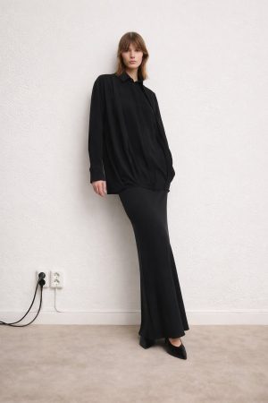 DRAPED SHIRT