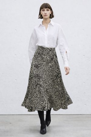 ZEBRA PRINT SKIRT