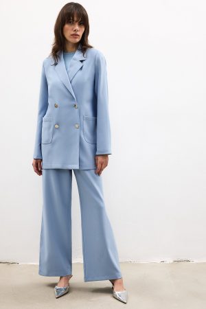 CREPE BLAZER JACKET